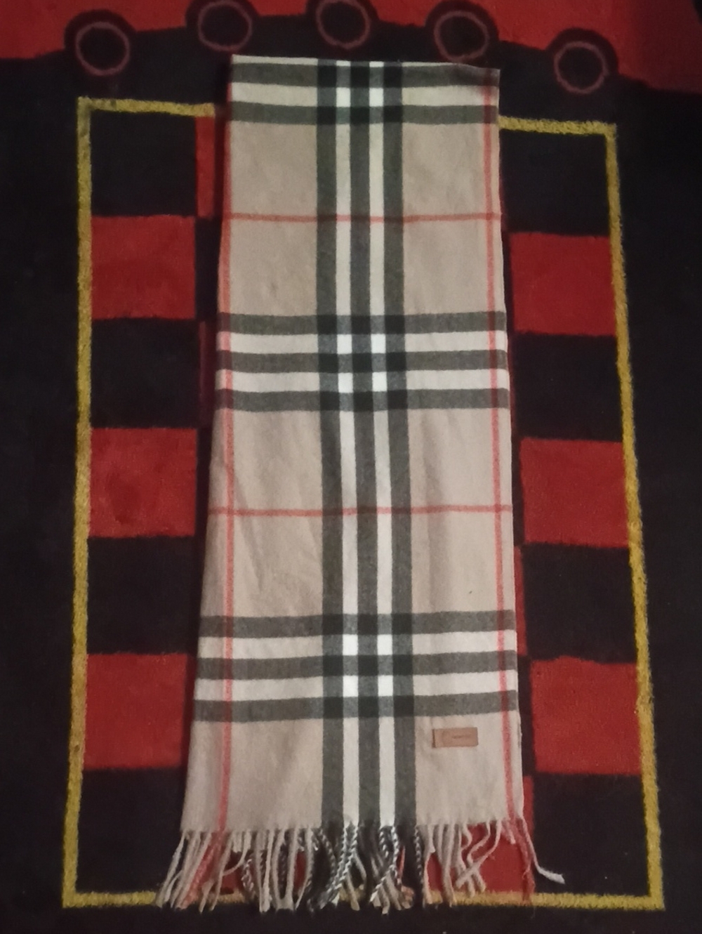 Cashmere blend scarf